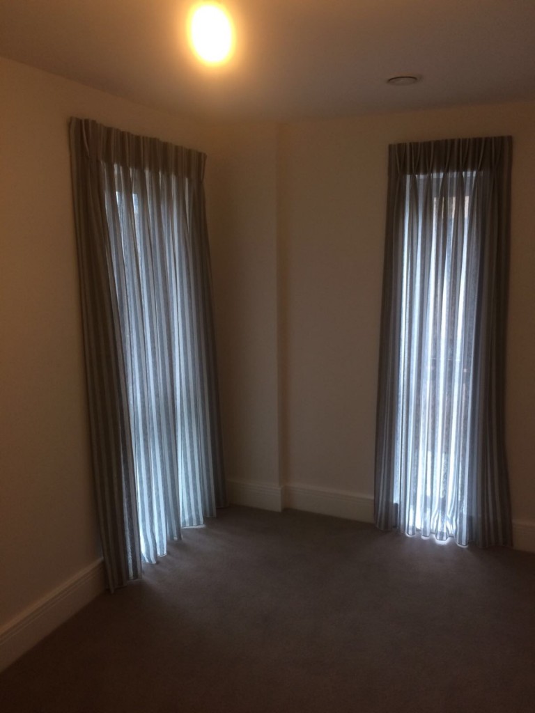 Twin Pleat Curtains Highgate NW6