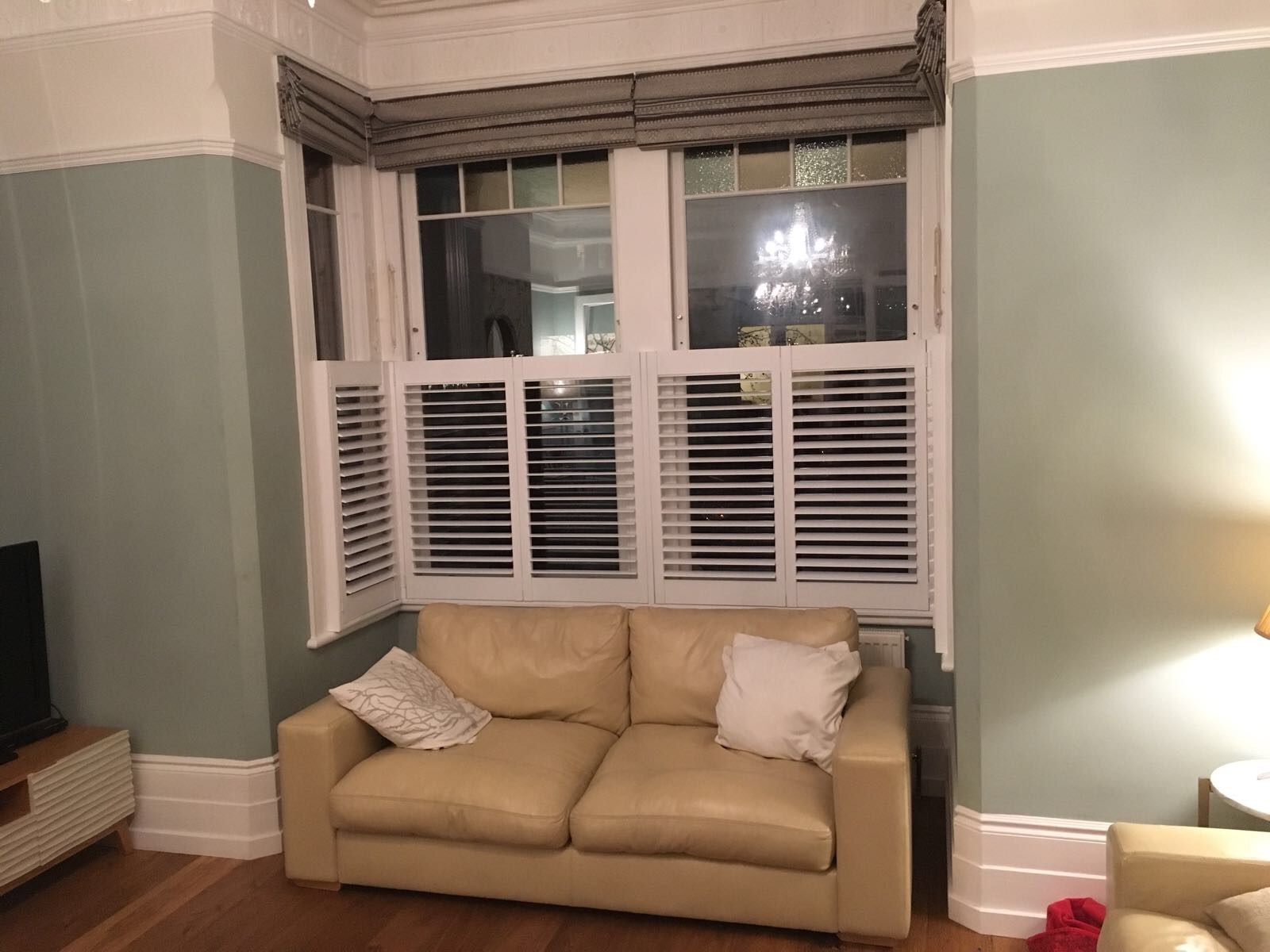 All kinds of blinds have just fit these made to measure cafe style shutters at a property in Barnet. Great Prices - Free Surveys