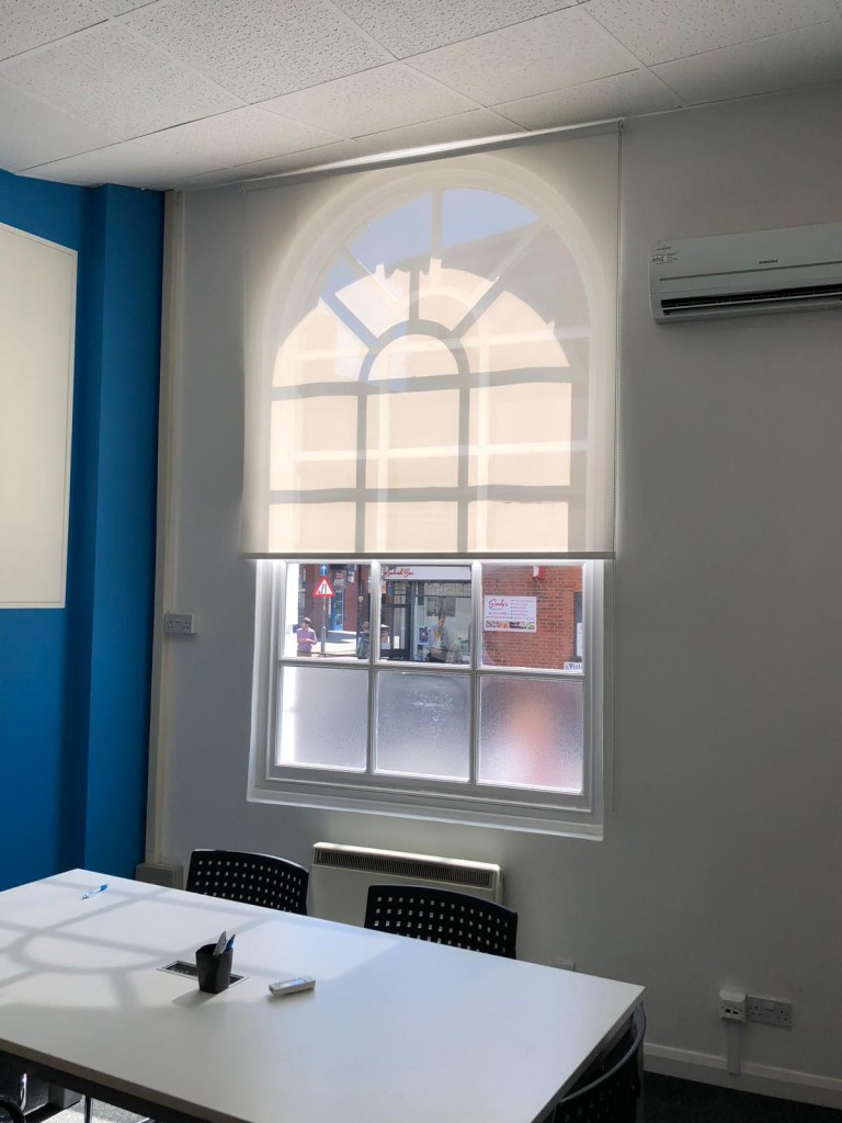 A trio of Roller Blinds fitted in Bromley.