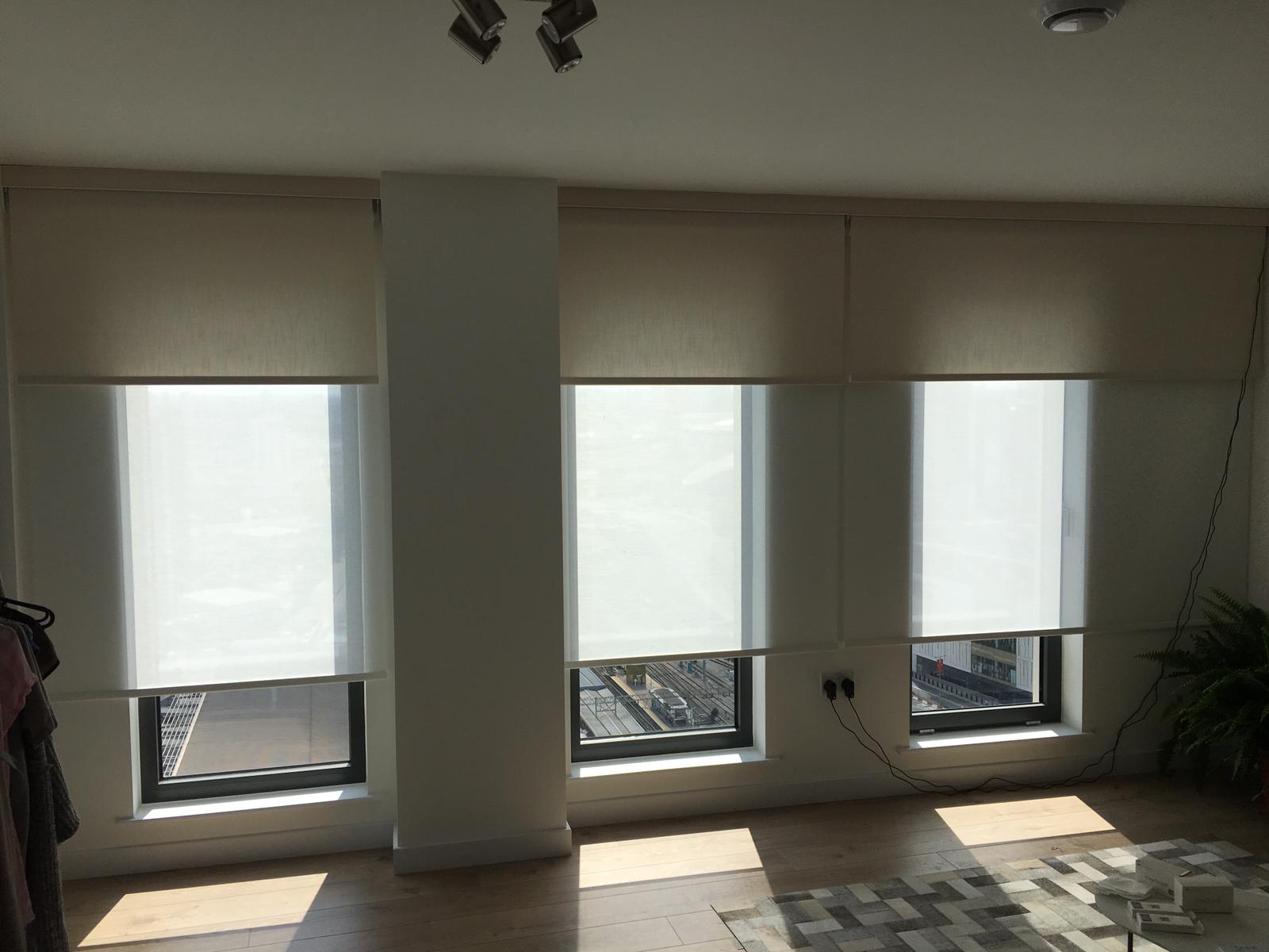 Electric Double Roller Blinds Stratford